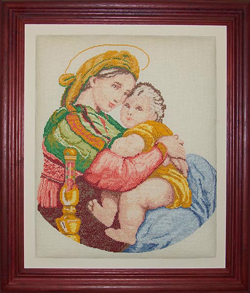 Madre y Niño Madre y niño de 45 cm por 52 cm