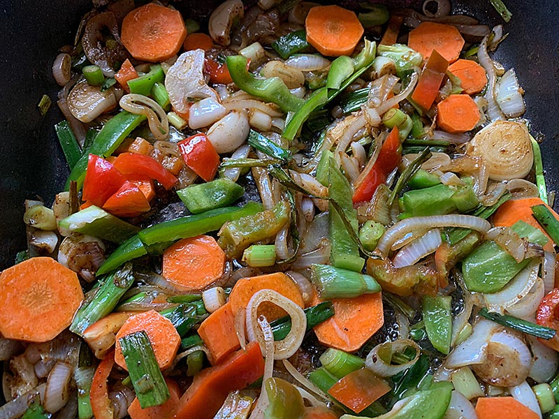 Agregado de verduras Agregado de verduras